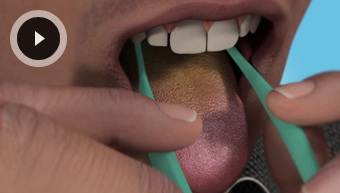 Cleaning your tongue